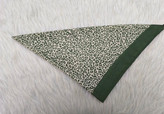 مینی اسکارف نخی قواره ۷۰رنگ سبز سفید