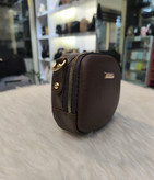 کیف دوشی دخترونه مینی بگ جنس چرم خارجی باکیفیت دارای بند بلند قابل تنظیم