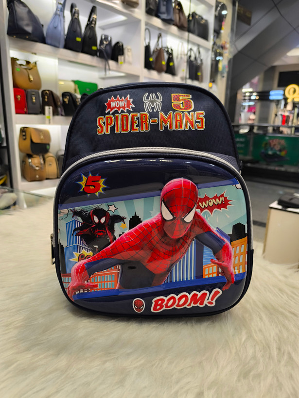 کوله پشتی مهدکودکی مردعنکبوتی جنس ویراق کاملا وارداتی